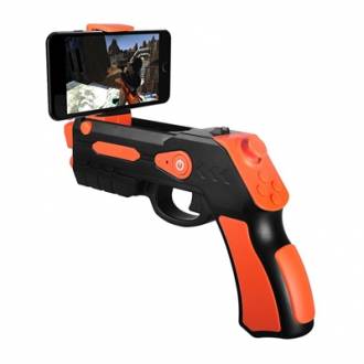  Omega Pistola Bluetooth Gaming Negro+Naranja 127329 grande