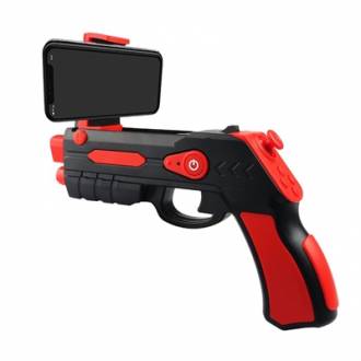  Omega Pistola Bluetooth Gaming Negro+Rojo 127319 grande