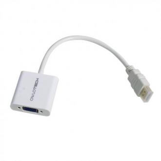  imagen de Owlotech Cable Adaptador HDMI/VGA Con Audio 115535