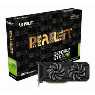  imagen de Palit GeForce GTX 1080 Dual OC 8GB GDDR5X 126342
