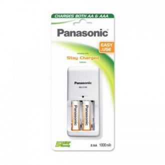  Panasonic Cargador de Pilas AA/AAA + 2 Pilas AA 78298 grande