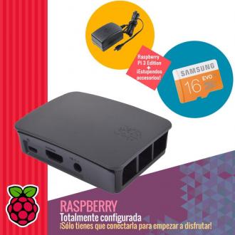 PcCom Raspberry Pi 3 16GB Negra 74711 grande