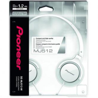  imagen de Pioneer SE-MJ512-W Dinámicos Blanco - Auricular Headset 89929