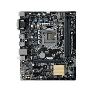  imagen de PLACA INTEL CORE i3/i5/i7 ASUS B150M-K SK1151 DDR4 PCX3.0 M-ATX DVI/VGA USB3.0 109828