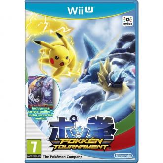  Pokken Tournament + Tarjeta Amiibo MewTwo Oscuro Wii U 78964 grande
