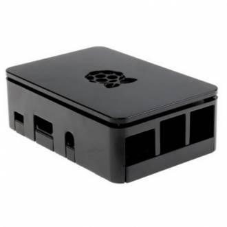  imagen de Raspberry New Carcasa oficial para Raspberry Pi 3 B+ Negra 123097