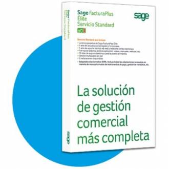  imagen de Sage FacturaPlus Elite Servicio Standard Lic.Elec. 125676