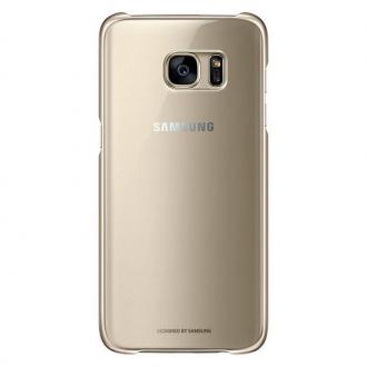  Samsung Clear Cover Dorada para Galaxy S7 Edge 99907 grande