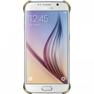  imagen de Samsung Clear Cover Dorado para Galaxy S6 71433