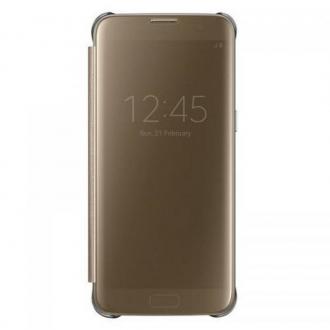  imagen de Samsung Clear View Cover Dorada para Galaxy S7 Edge 72675