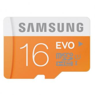  Samsung MicroSDHC EVO 16GB Clase 10 + Adaptador 67860 grande