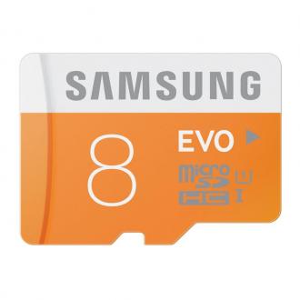  Samsung MicroSDHC EVO 8GB Clase 10 + Adaptador 92638 grande