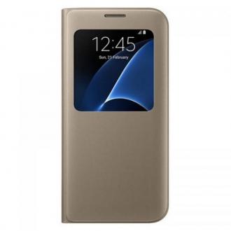  imagen de Samsung S View Cover Dorada para Galaxy S7 71738