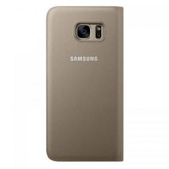  Samsung S View Cover Dorada para Galaxy S7 Edge 72094 grande