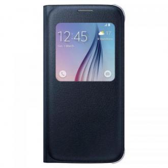  Samsung S View Cover Negra para Galaxy S7 Edge 70861 grande