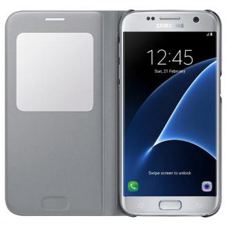  Samsung S View Cover Silver para Galaxy S7 100164 grande