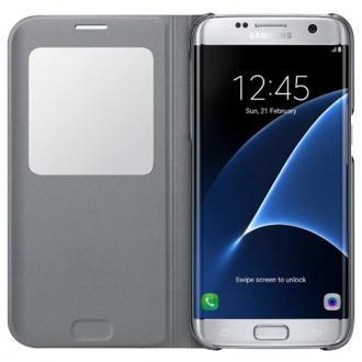  Samsung S View Cover Silver para Galaxy S7 Edge 100168 grande