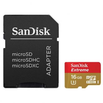 Sandisk MicroSDHC 16GB Clase 10 U3 92760 grande