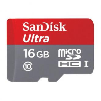  imagen de ULTRA ANDROID *****SANDISK SD MICRO + ADP HC CLASS 10 16GB 80MB/s + Memory Zone Android App SDSQUNC-016G-GN6MA 92765