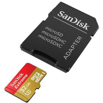  Sandisk MicroSDHC 32GB Clase 10 U3 92746 grande