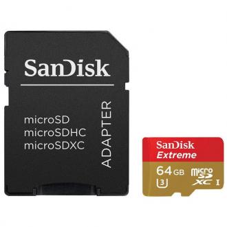  Sandisk MicroSDHC 64GB Clase 10 U3 - Tarjeta MicroSD 92730 grande