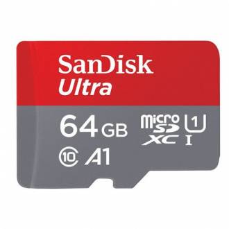  imagen de Sandisk Ultra A1 64GB MicroSDXC UHS-1 Clase 10 + Adaptador 130080