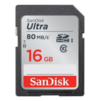  imagen de Sandisk Ultra SDHC 16GB Clase 10 UHS-I 90376