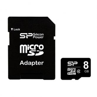  imagen de Silicon Power SP008GBSTH Micro SD Clase 4 8GB c/a 119305