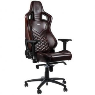  SILLA GAMING NOBLECHAIRS EPIC REAL LEATHER MARRON/NEGRA 110141 grande