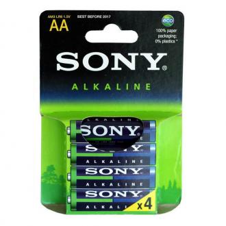  imagen de Sony Alcaline Pack 4 Pilas Alcalinas AAA - Pila/Batería 7989
