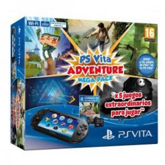  imagen de Sony PS Vita WiFi + Mega Pack Adventure 6258