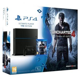  imagen de Sony PS4 PlayStation 4 1TB + Uncharted 4: El Desenlace del Ladrón 93574