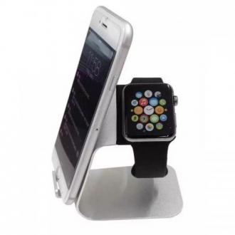  Soporte de Aluminio Dorado para Apple Watch/iPhone 26019 grande