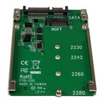  StarTech Adaptador Conversor SSD M.2 NGFF a SATA de 2.5" 86512 grande
