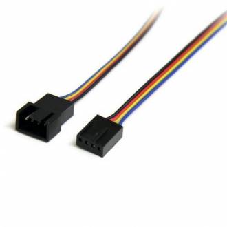  imagen de Startech Cable de Extensión para Ventilador 4 Pines Macho/Hembra 30cm 127112