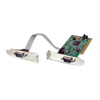 Startech Tarjeta Adaptadora PCI de Perfil Bajo para 2 Puertos Serie Reacondicionado 86516 grande