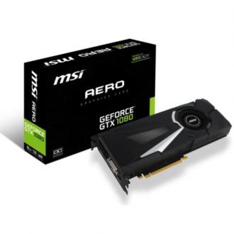  imagen de MSI VGA NVIDIA GTX 1080 AERO OC 8GB DDR5 110167