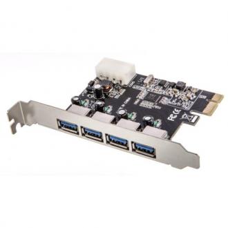  TARJETA PCI EXPRESS 4 PUERTOS USB 3.0 NETWAY 109419 grande