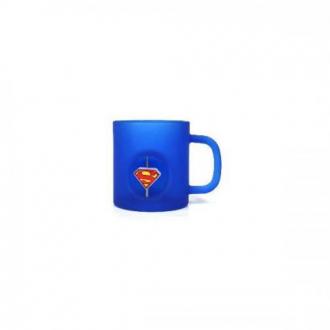  imagen de TAZA CRISTAL SUPERMAN LOGO EMBLEMA GIRATORIO 3D DC COMICS 111194