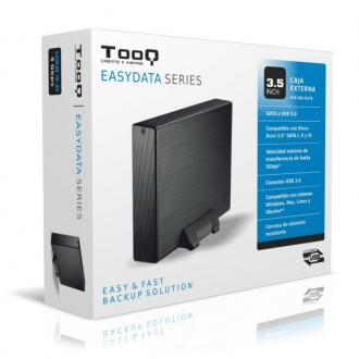  TooQ TQE-3527B caja HDD 3.5 SATA3 USB 3.0 Negra 66749 grande