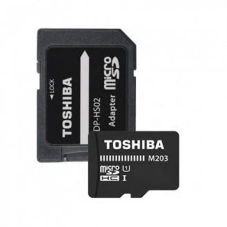  imagen de Toshiba High Speed M203 Micro SD 16GB - Tarjeta Memoria 119319