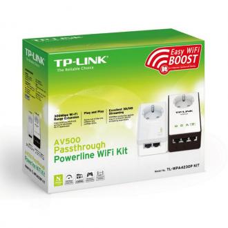  TP-link TL-WPA4230PKIT AV500 Powerline Passthrough WiFi Kit 68451 grande