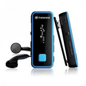  imagen de Transcend MP350 Fitness MP3 8GB Azul - Reproductor 3840