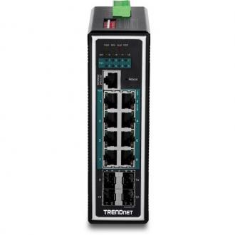  TrendNet TI-PG1284i Switch DIN-Rail Gigabit Industrial 12 Puertos 106402 grande