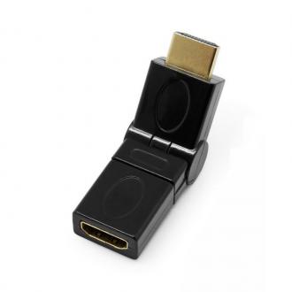  imagen de Unotec Adaptador Triple Eje HDMI Hembra a Macho 104878
