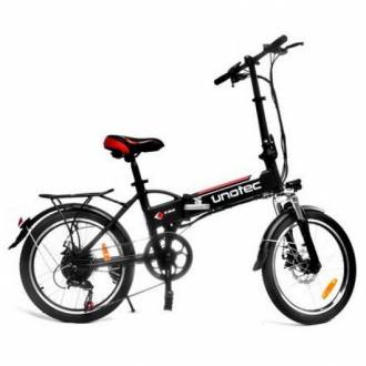  Unotec E-Bike One Bicicleta Eléctrica Negra Reacondicionado 123224 grande