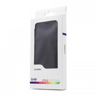  imagen de Unotec Funda Flip-S Negra Para Galaxy S6 Edge Reacondicionado - Accesorio 25107
