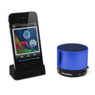  Unotec Maxround Mini Altavoz Bluetooth Azul 89515 grande