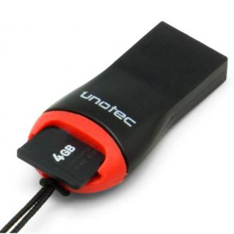  Unotec Mini Lector USB de Tarjetas MicroSD 66365 grande