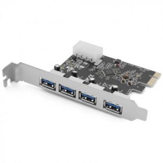  imagen de Unotec Tarjeta PCIe 4 Puertos USB 3.0 115925